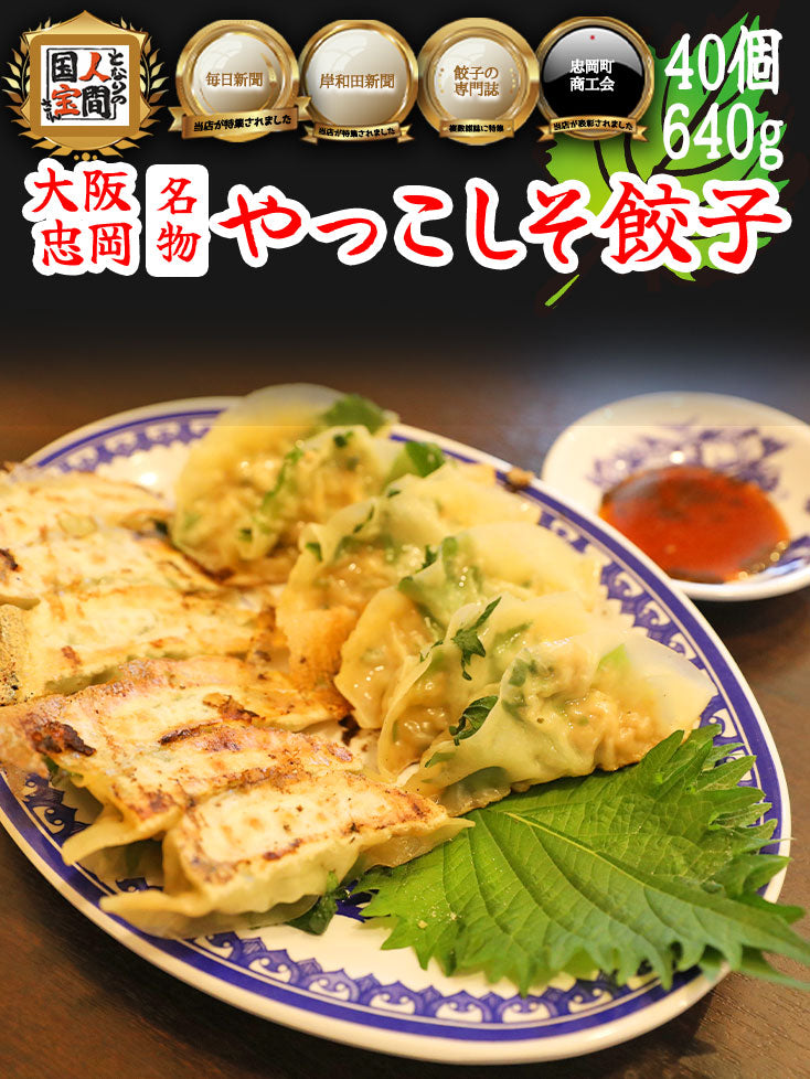 02【送料無料】やっこ”しそ”餃子